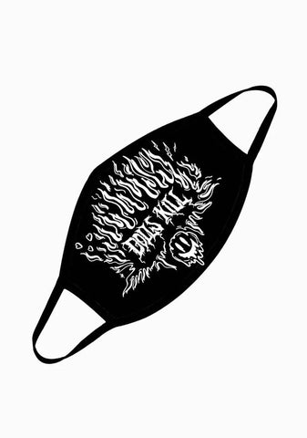 Flame Logo Face Mask