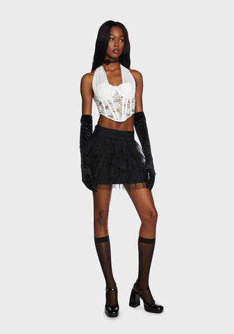 Star Power Halter Corset Top