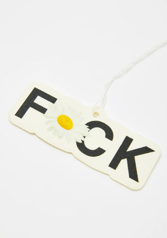 F Flower Air Freshener