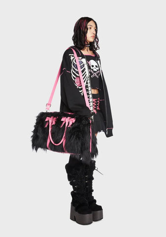 Sweet Sinner Weekender Bag - Black