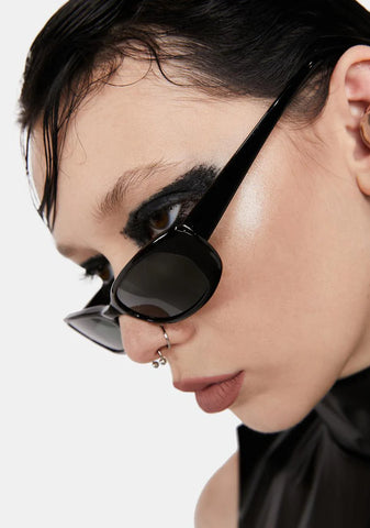 Littles Black Cat Eye Sunglasses