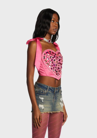 Dazzle Me Corset Top