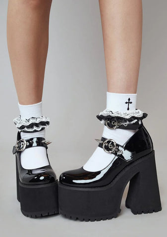 No More Love Ruffle Socks