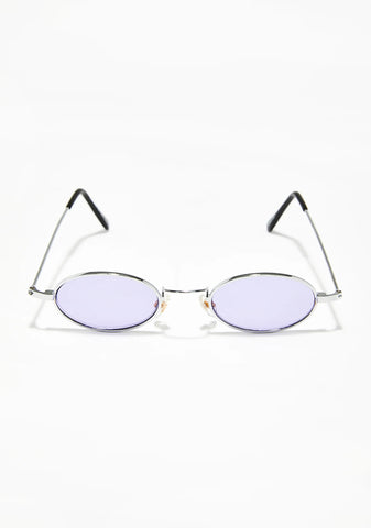 Purp Side Eye Lewks Round Sunglasses