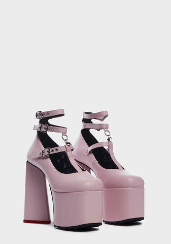 No Excuses Platform Heels
