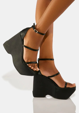 Touch The Sky Wedge Heels