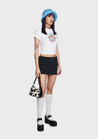 Hallucination Station Mushroom Baby Tee