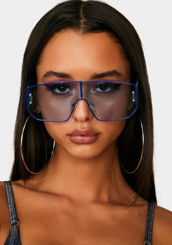 Berry Got It Made Shield Sunglasses