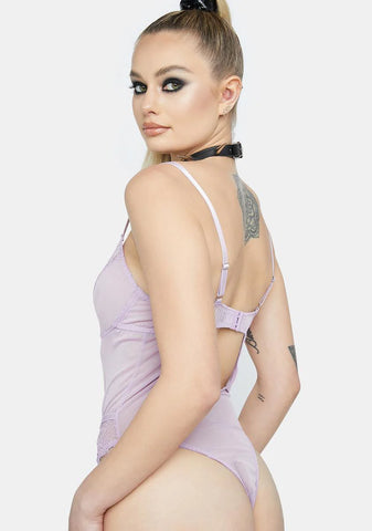 Delicate Like A Kiss Lace Teddy