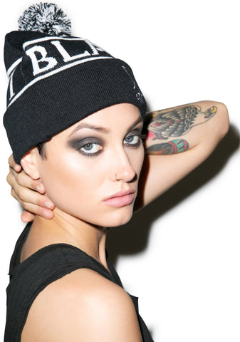 Blackcraft Pom Pom Beanie