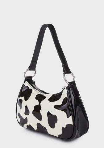Ivory Animal Behavior Shoulder Bag