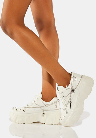 White Jinx Mystic Charm Sneakers