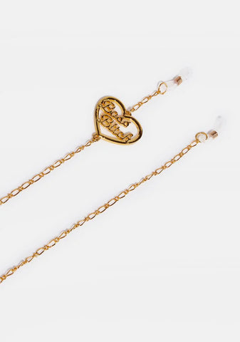 First Name Baddie Sunglasses Chain