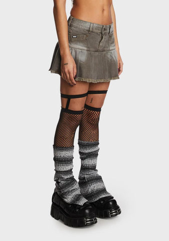 Nya Pleated Mini Skirt