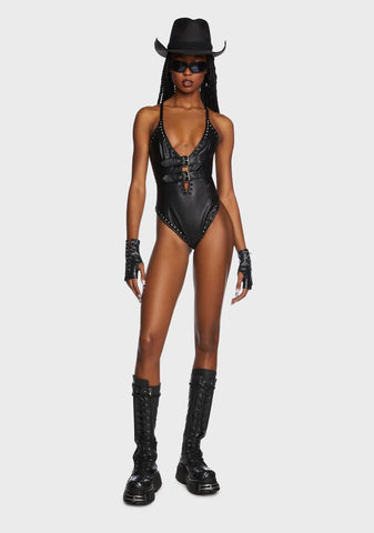 Highest Vibration Studded Bodysuit