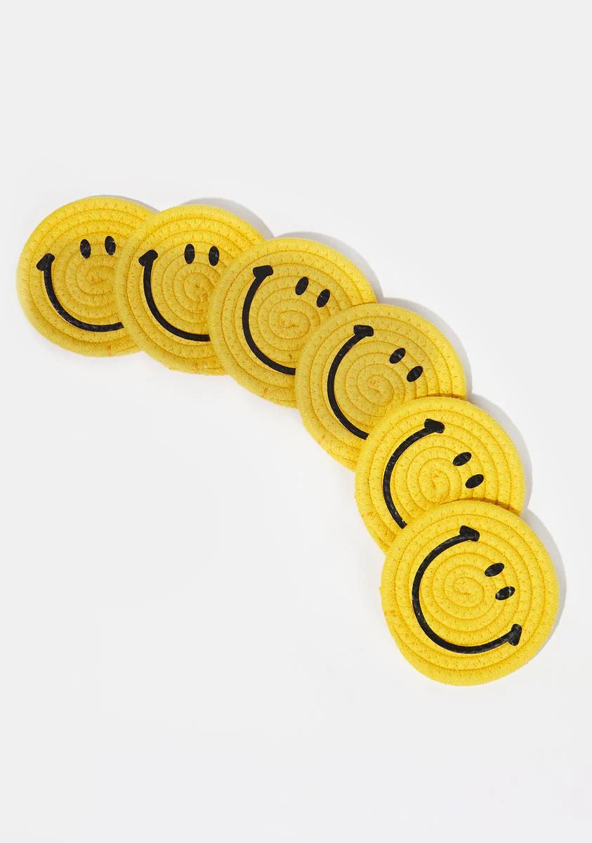 Jolly Holiday Coaster Set