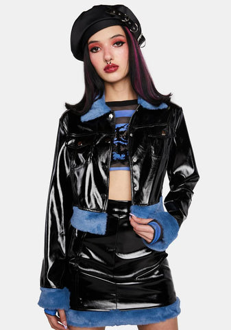 Top Crush Fur Trim Jacket