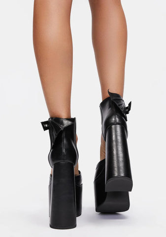 Sucker For Your Love Platform Heels
