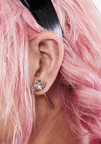 On High Alert Sword Earrings