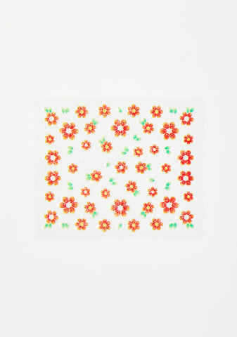 Country Blossom Face Stickers