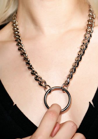 Villain O-Ring Chain Necklace