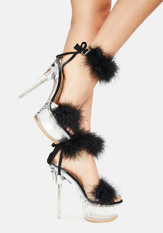 Heighten Motives Marabou Heel