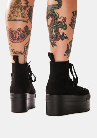 Star Struck Chunky Flatform Sneakers