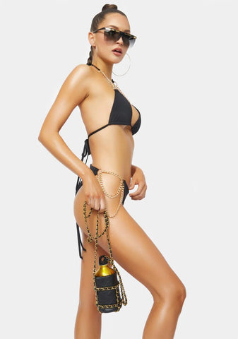 VIP Only Chain Bikini Set