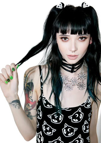 Spooky Skelly Hair Ties