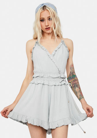 I'm Still Into You Ruffled Romper