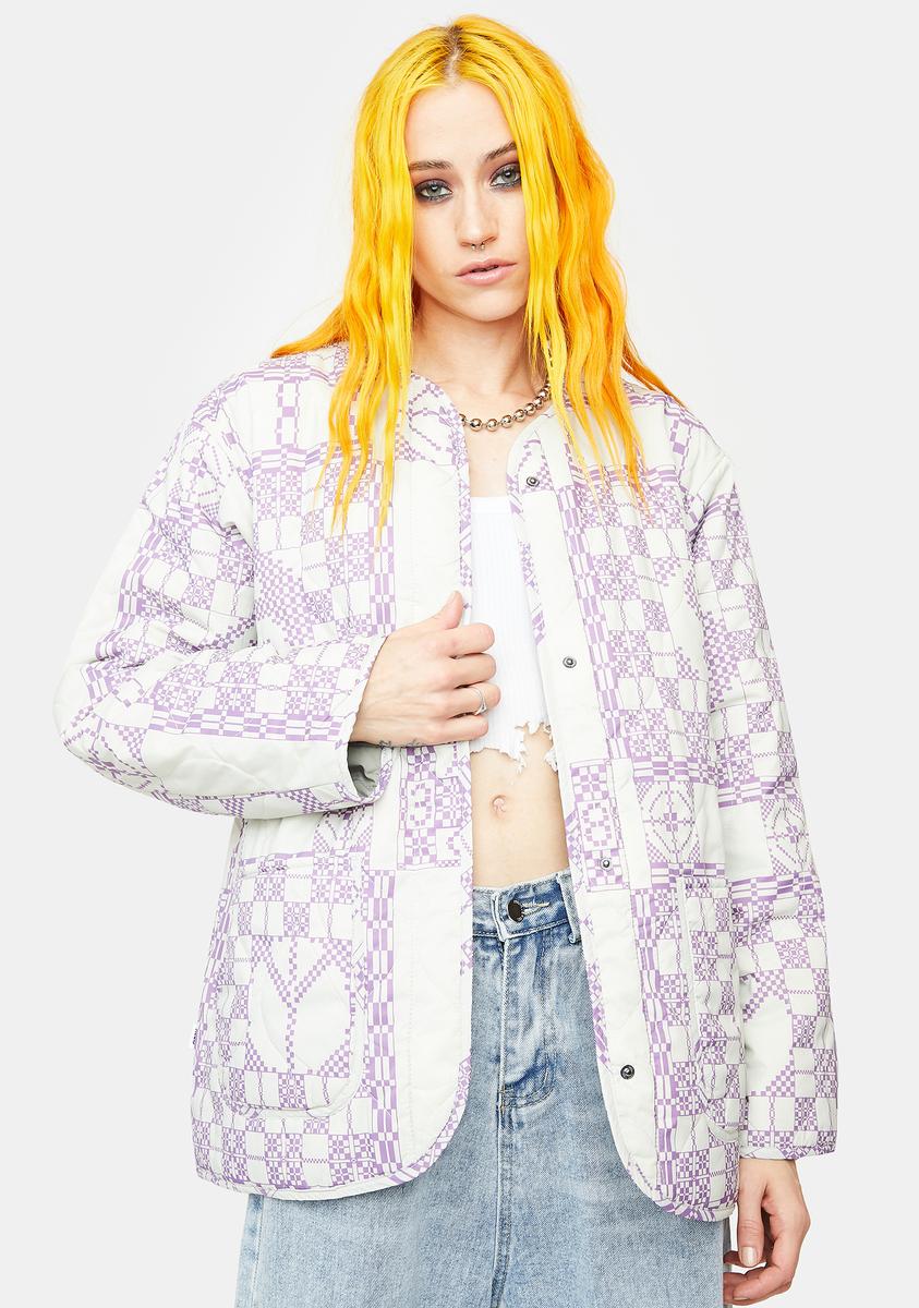 Tiled Liner Reversible Jacket