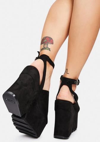 Show Off Platform Wedge Heels