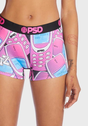 Bratz Hit My Cell Boy Shorts