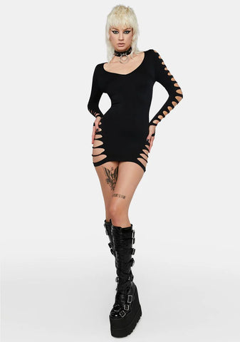 Don't Look Back Mini Dress