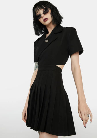 Bad Culture Collared Mini Dress