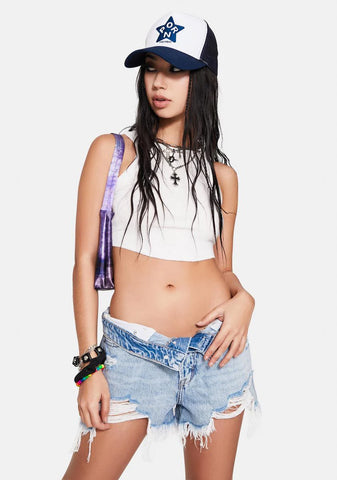 Navy Porn Star Trucker Hat