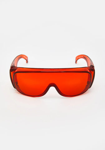 Amber Shield Sunglasses