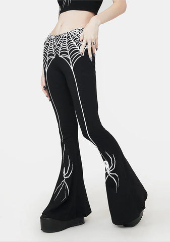 Web Of Secrets Yoga Pants