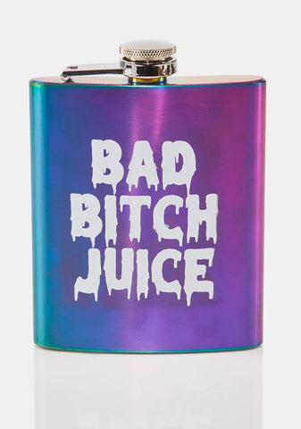 Baddie Energy Oil Slick Flask