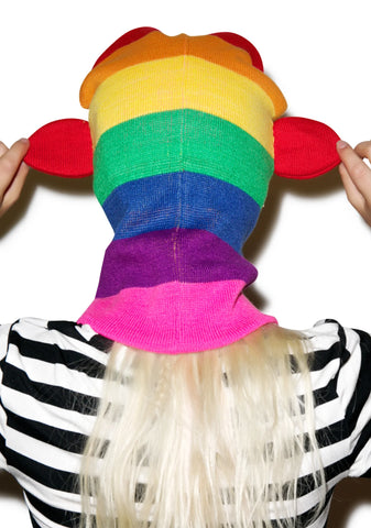 Monkey Business Knit Mask