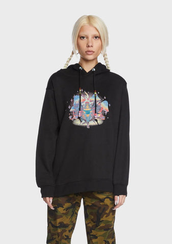 Maya Beaded Knit Hoodie