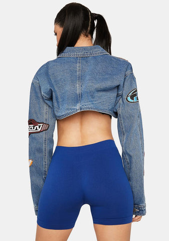 On The Court Biker Shorts