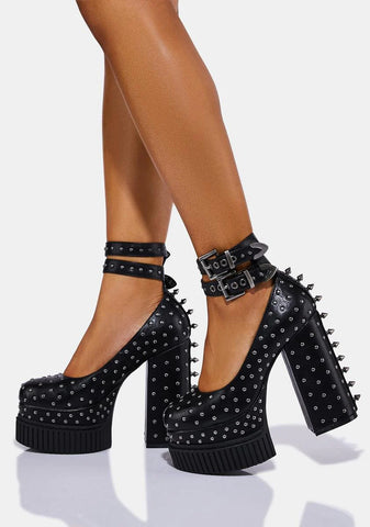 Skyscraper Creeper Platform Heels