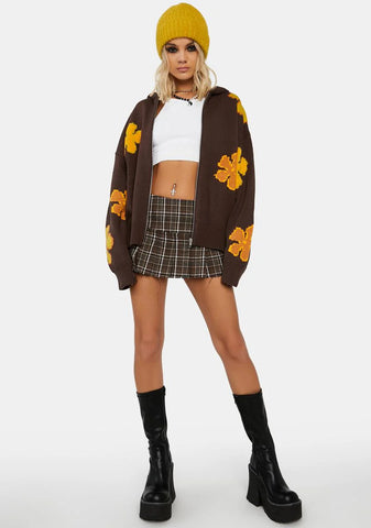 Fall Vibes Zip-Up Hoodie