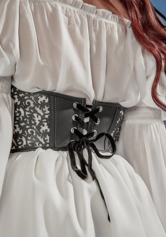 Remorseful Rose Underbust Waist Cincher