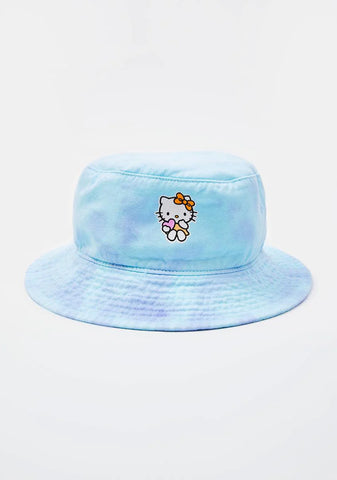 Hello Kitty Tie Dye Bucket Hat