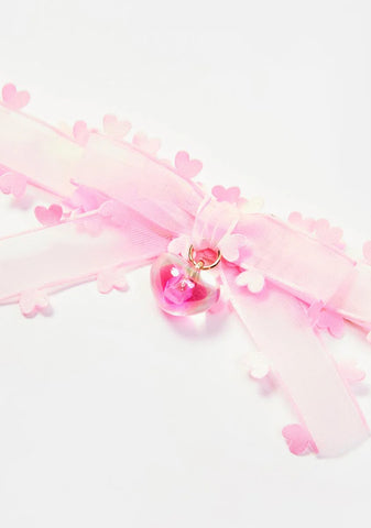 Loving So Endlessly Bow Choker