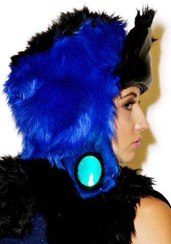 Midnight Star Faux Fur Hat