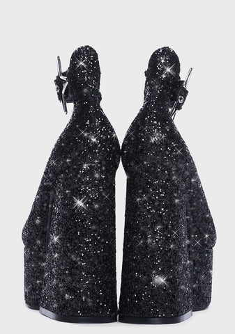 Star Light Platform Heels