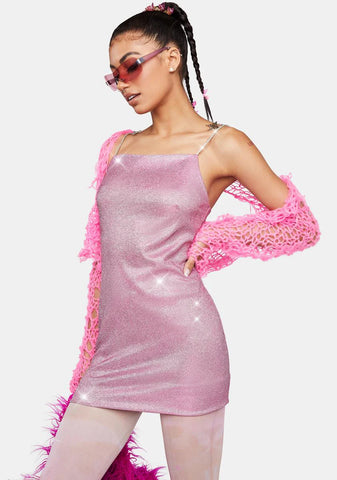 Butterfly Glitter Dress